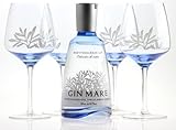 GIN MARE Mediterranean Gin 700ml 42,7% vol. mit 4 Gin Tonic...