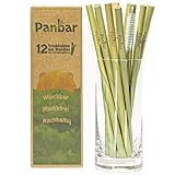 Panbar Strohhalme aus 100% Bambus Trinkhalme nachhaltig &...